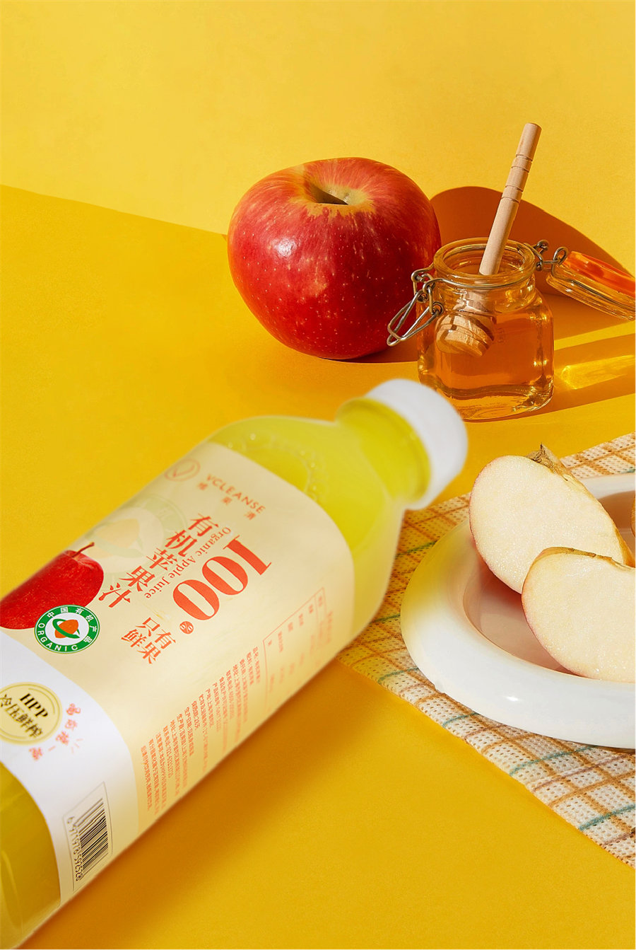 100%有机苹果汁